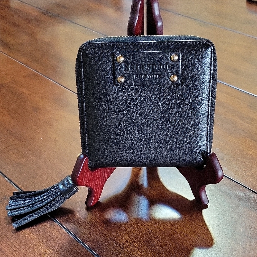 Kate Spade Black Leather Wallet